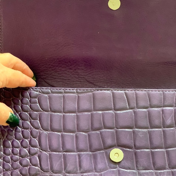Michael Kors Purple Clutch Bags & Handbags for Women for  Michael Kors purple croc clutch